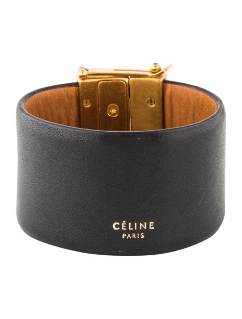 celine leather bracelet price|Celine bracelet size chart.